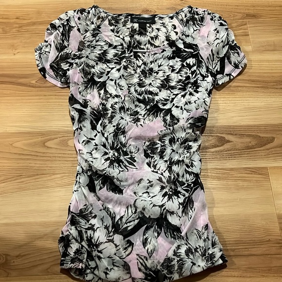 INC Floral Top - Picture 1 of 3